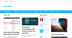 Desktop Screenshot of bestapk.com